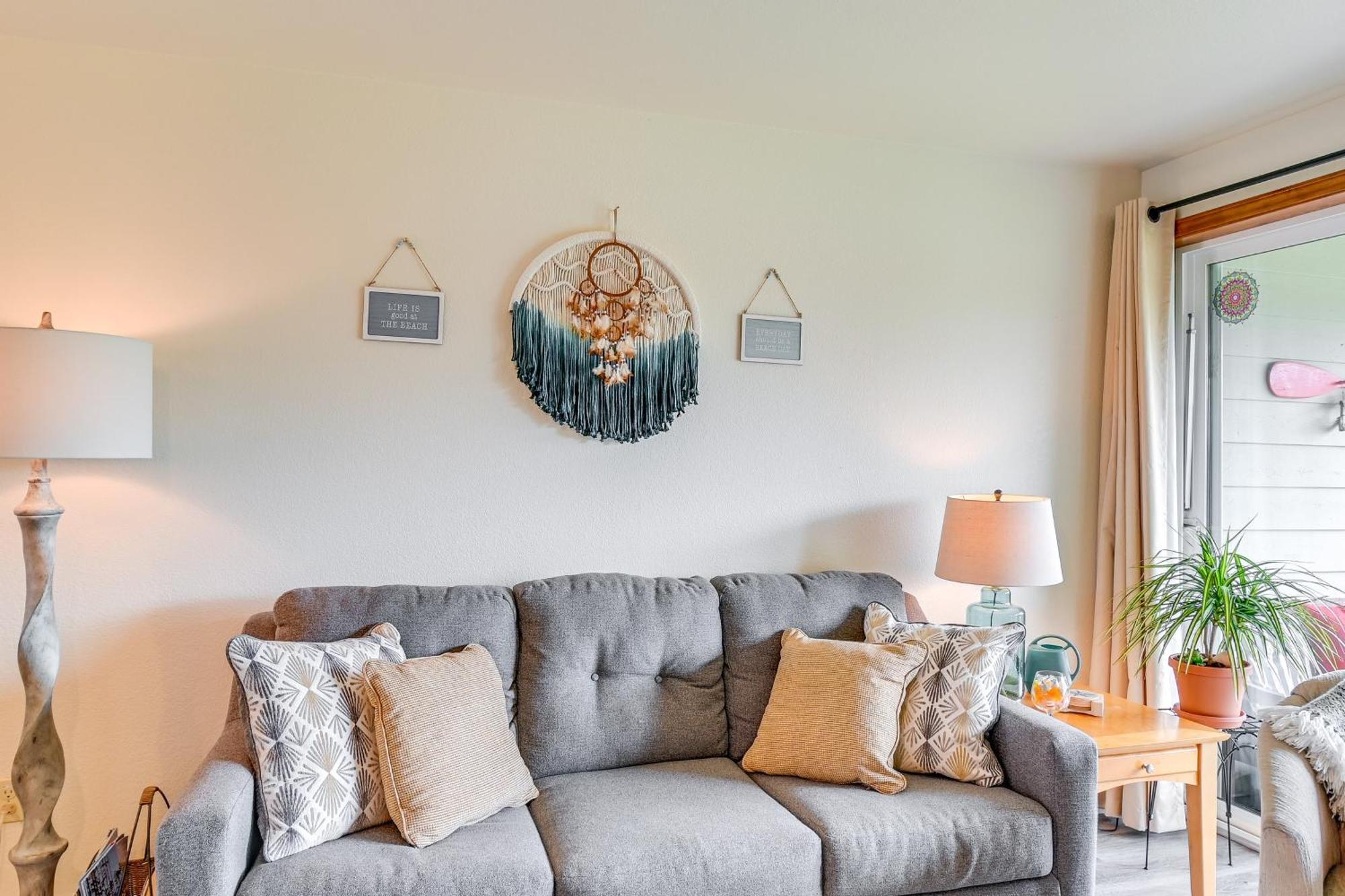 Ocean Shores Condo With Balcony Less Than 1 Mi To Beach! Exteriör bild