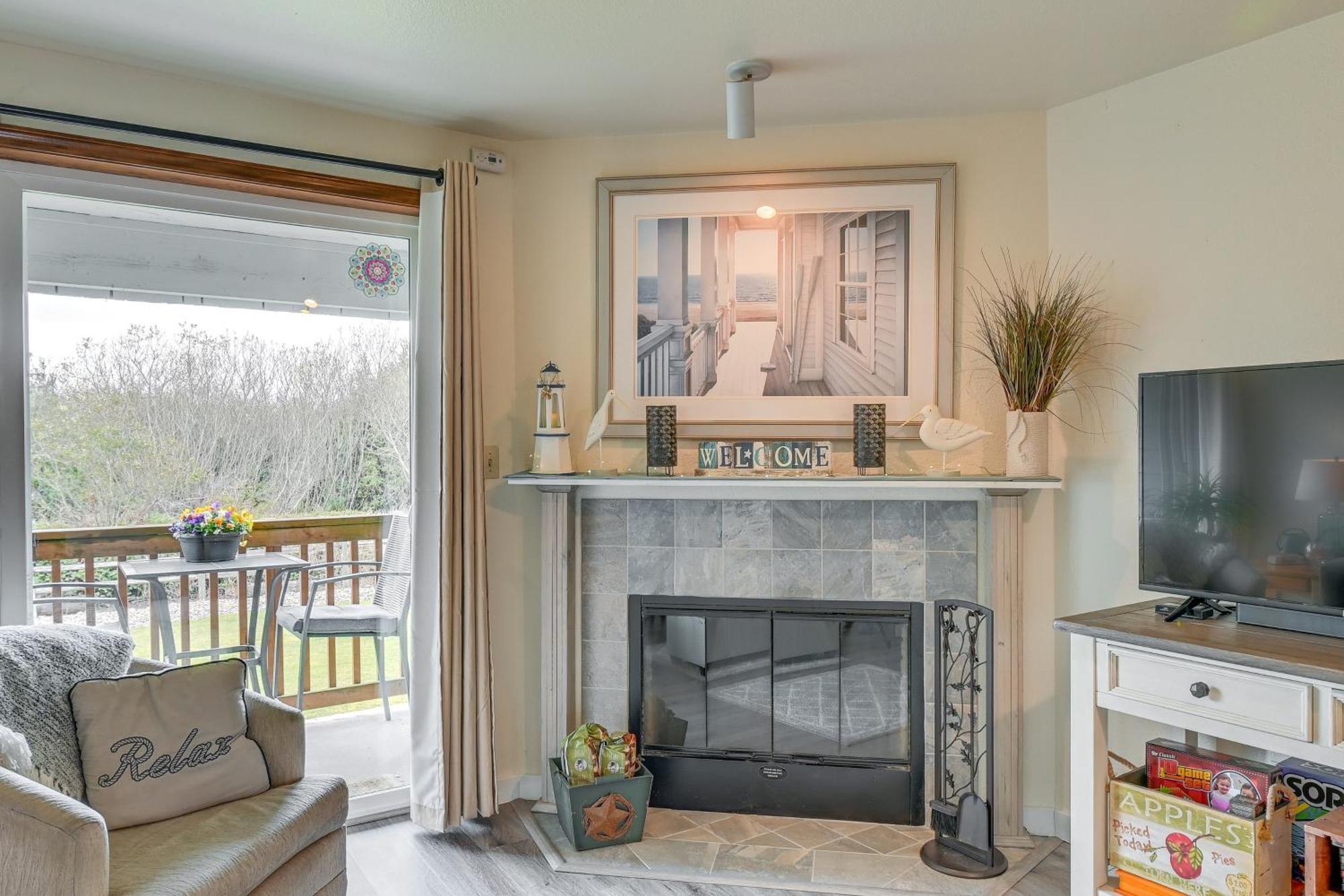 Ocean Shores Condo With Balcony Less Than 1 Mi To Beach! Exteriör bild