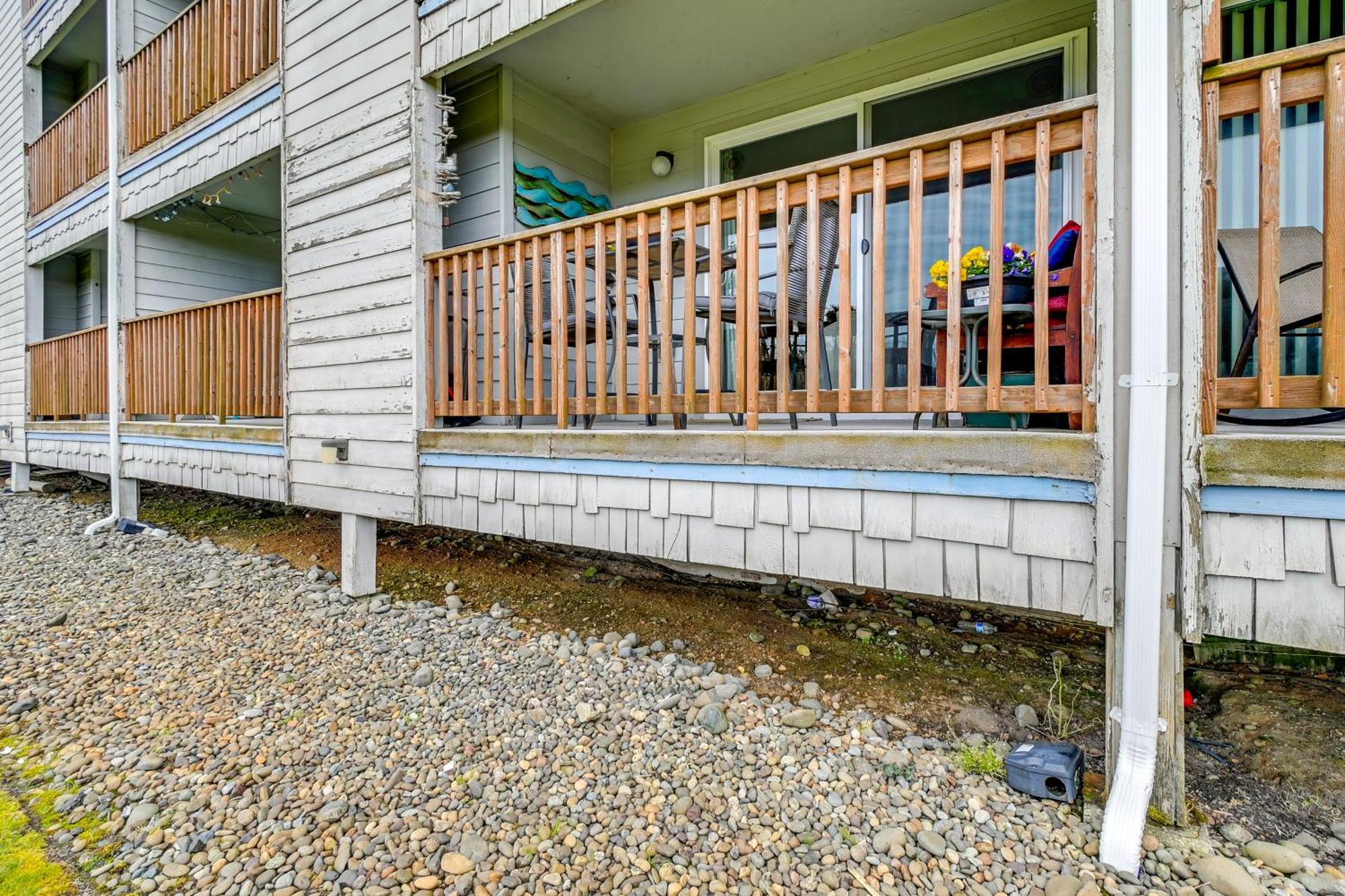 Ocean Shores Condo With Balcony Less Than 1 Mi To Beach! Exteriör bild