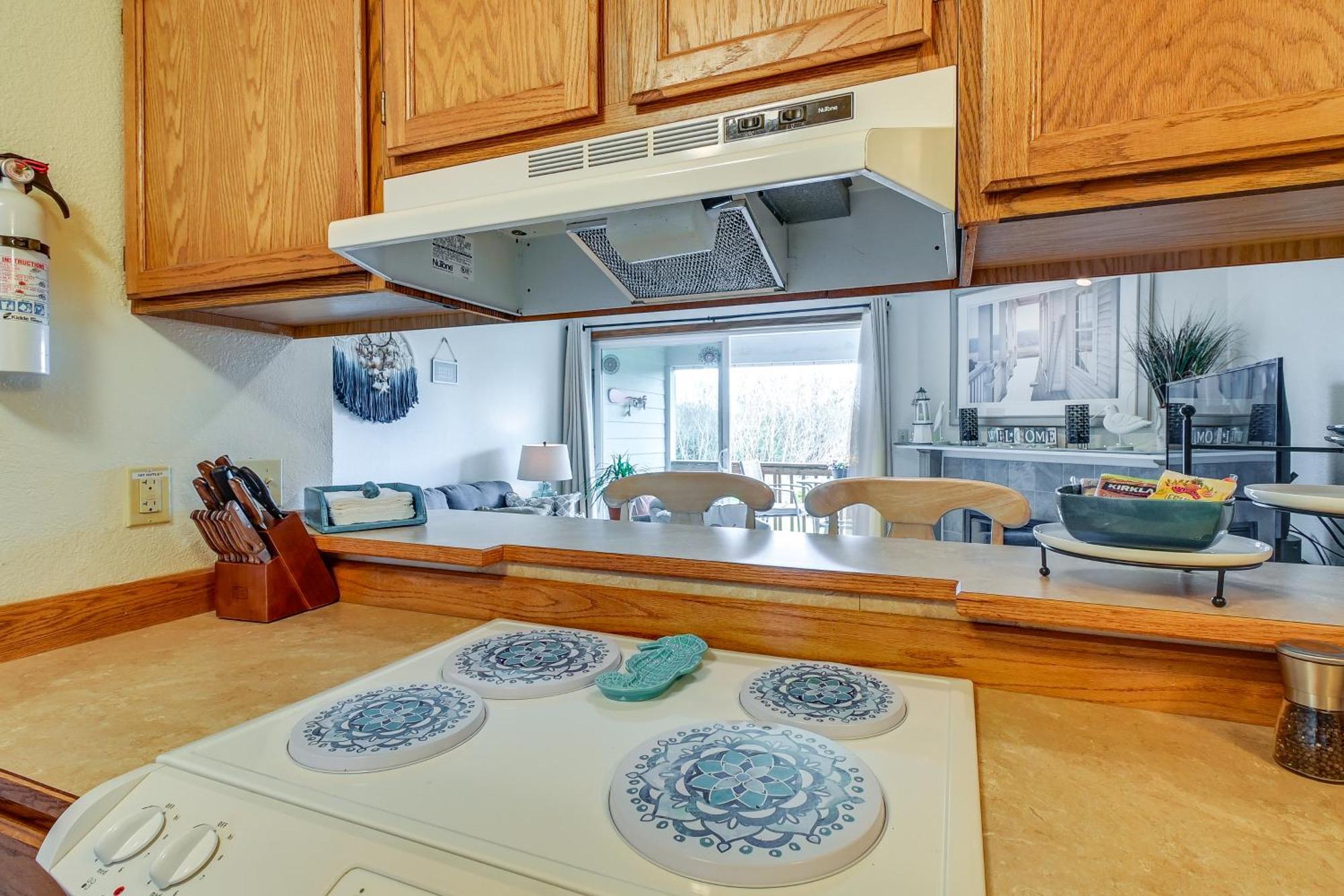 Ocean Shores Condo With Balcony Less Than 1 Mi To Beach! Exteriör bild